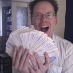 J with the money from sale