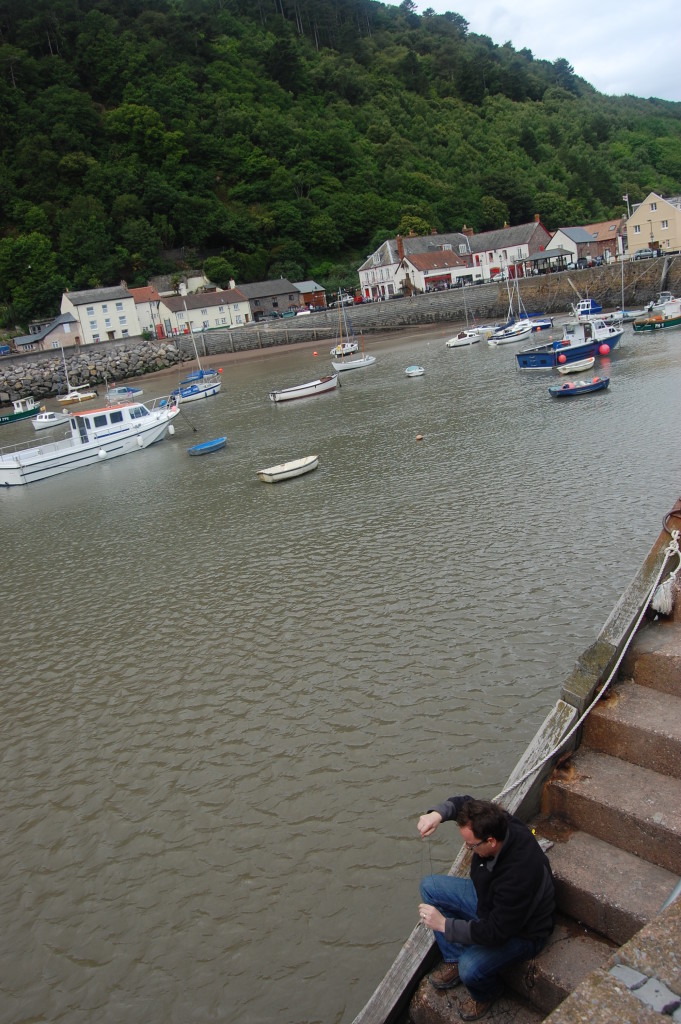 J crabbing in Minehead