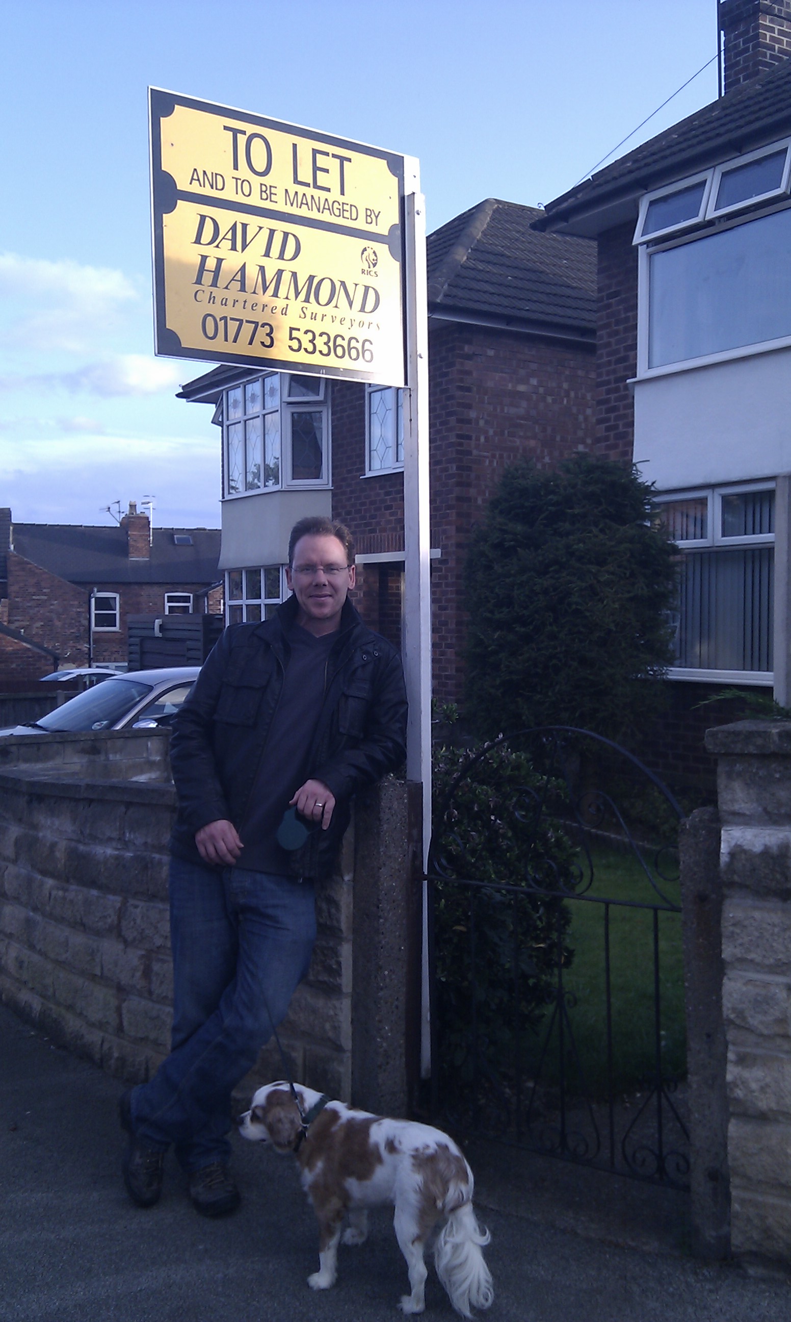 The house goes up for let