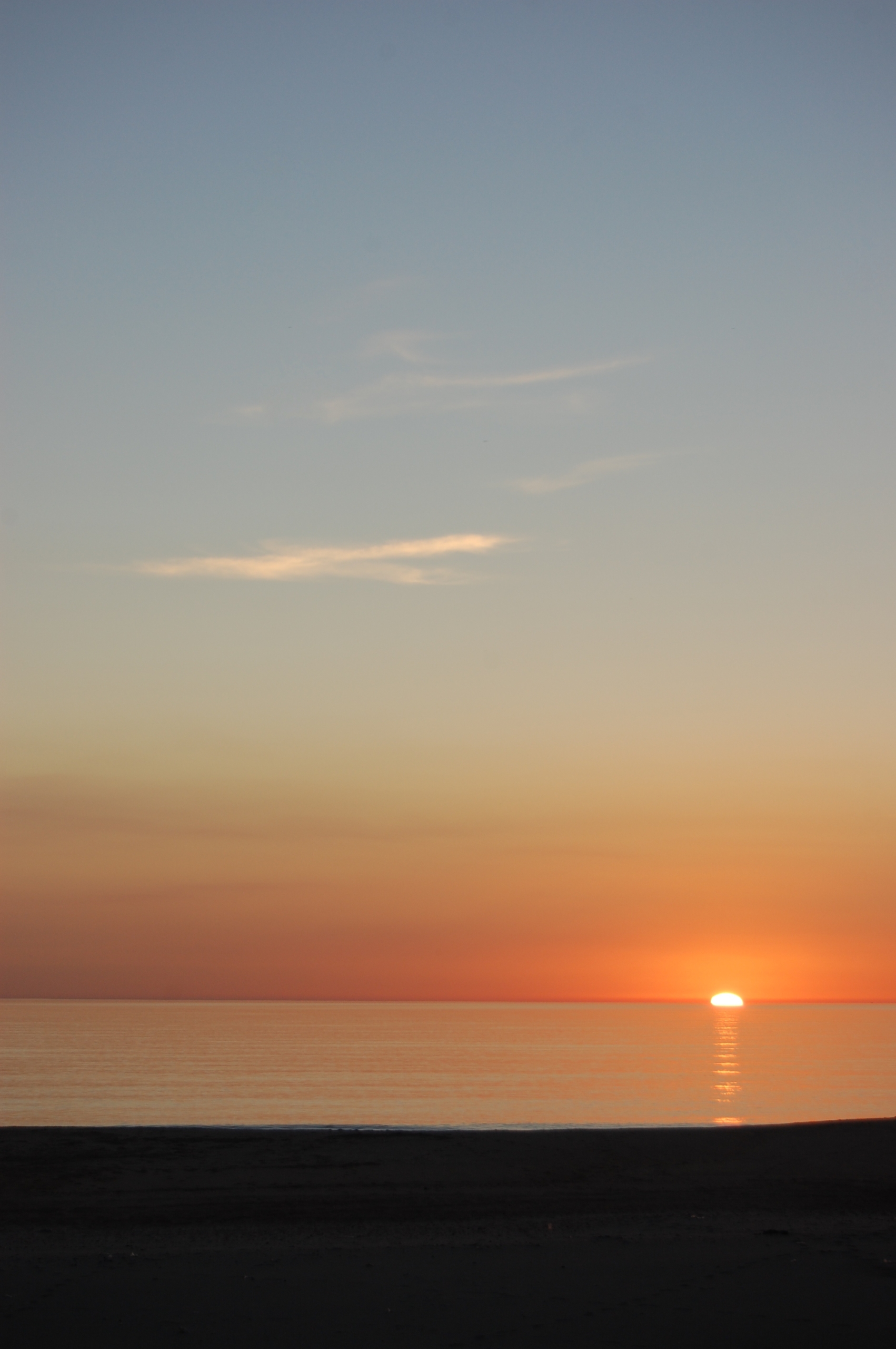 Sunset at Matalascanas, Spain