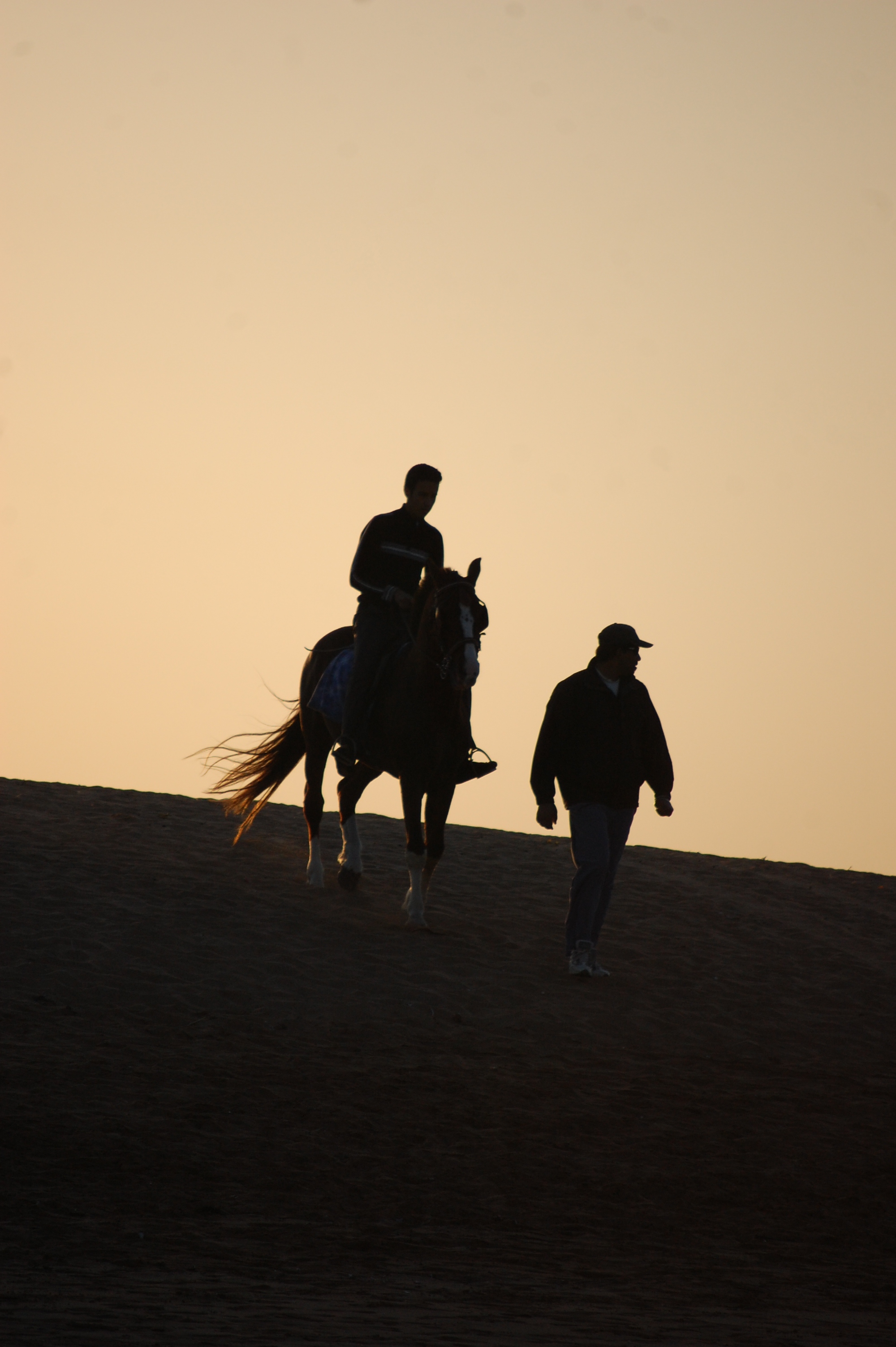 Sunset shadows, Oualidia, Morocco