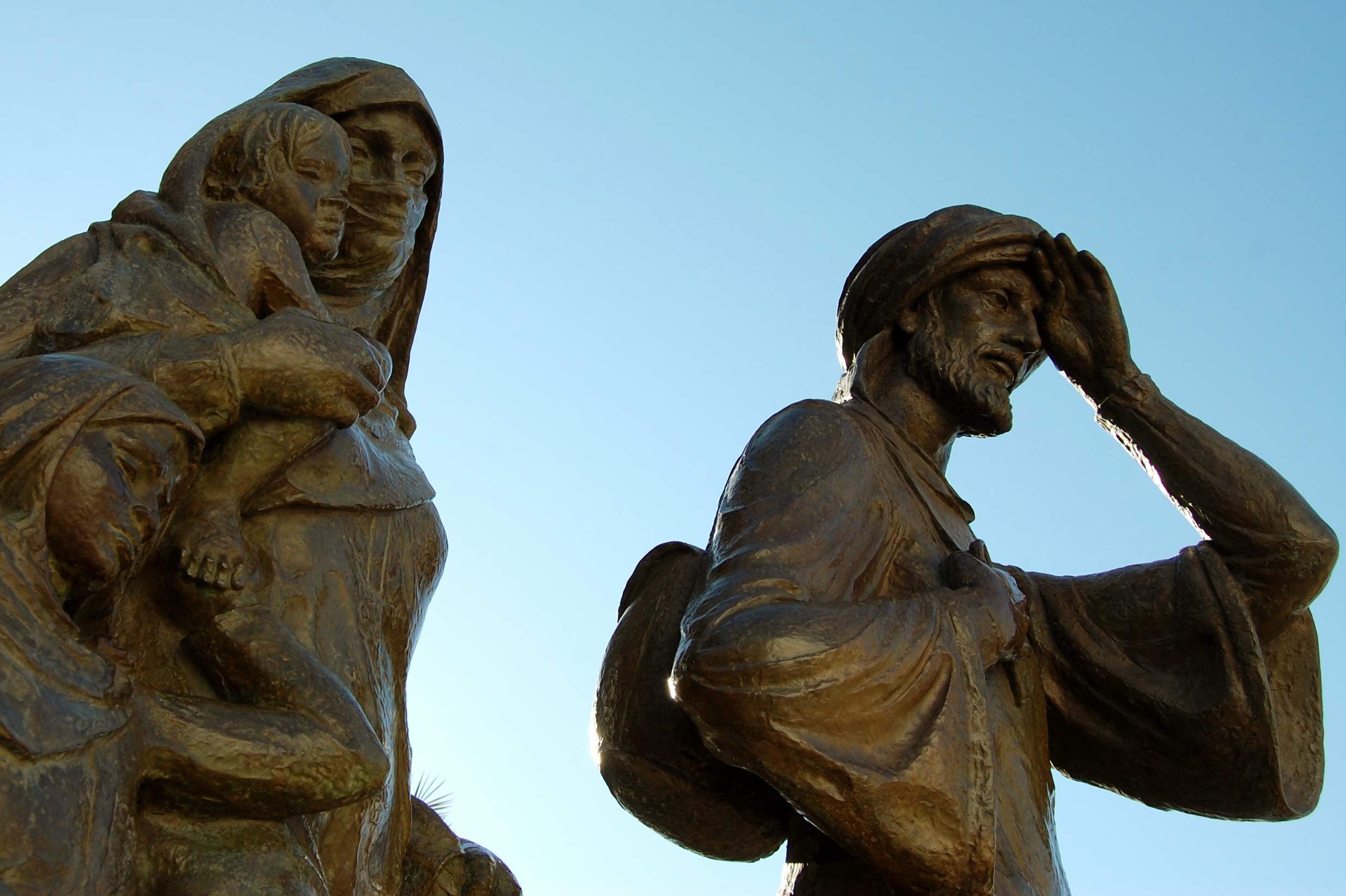 Banished Moors statue, Antequera, Spain