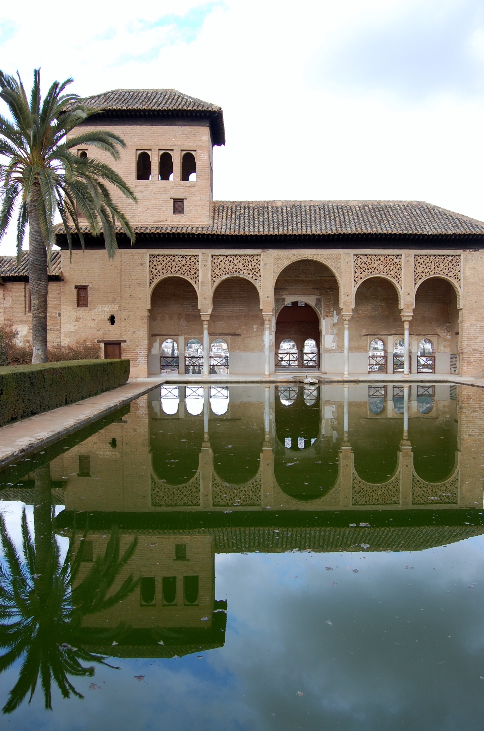 Partial Palace, Alhambra, Granada, Spain