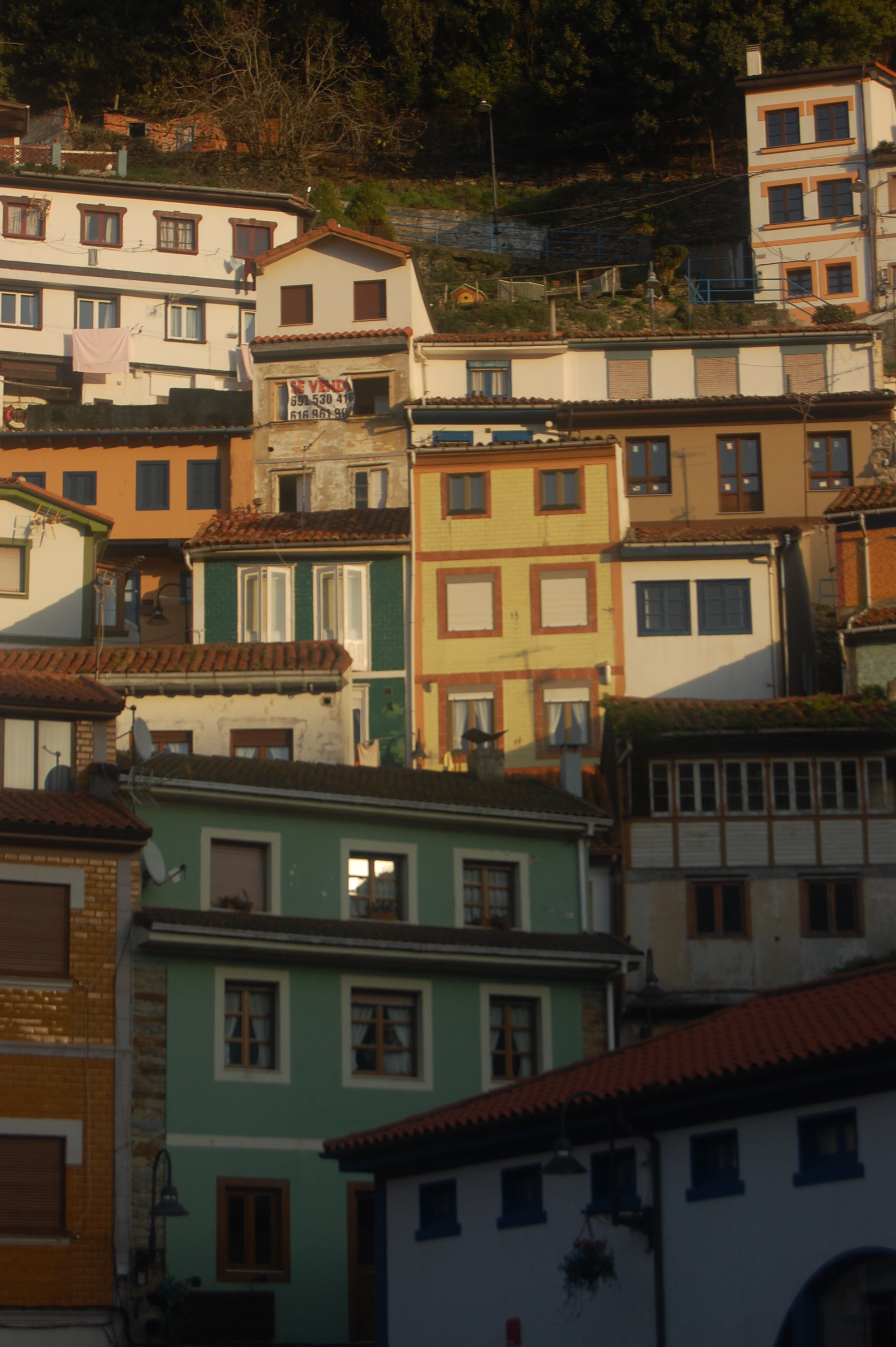 Houses, Cudillero, Spain