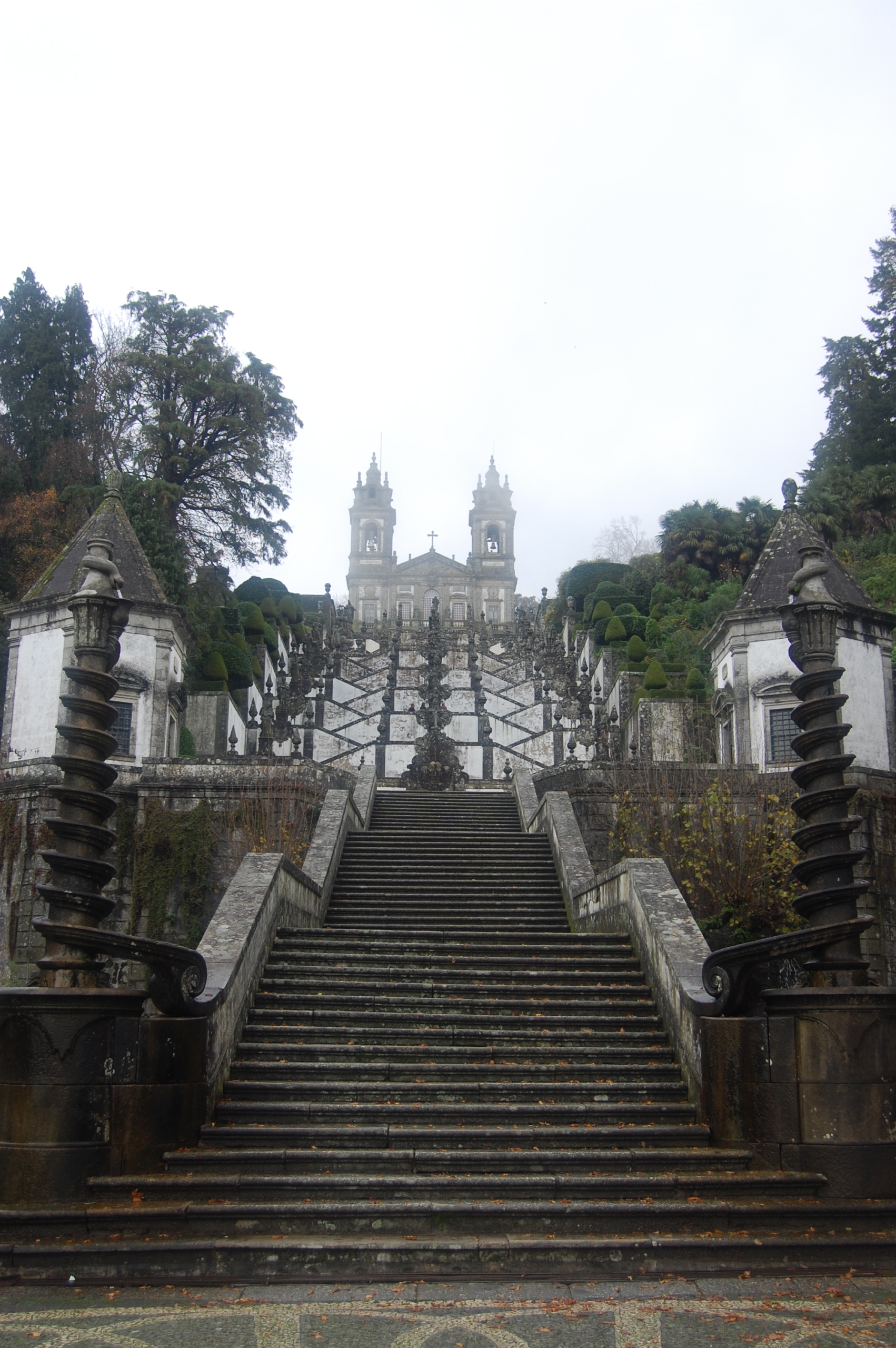 Steps to Bom Jesus, Braga, Portugal