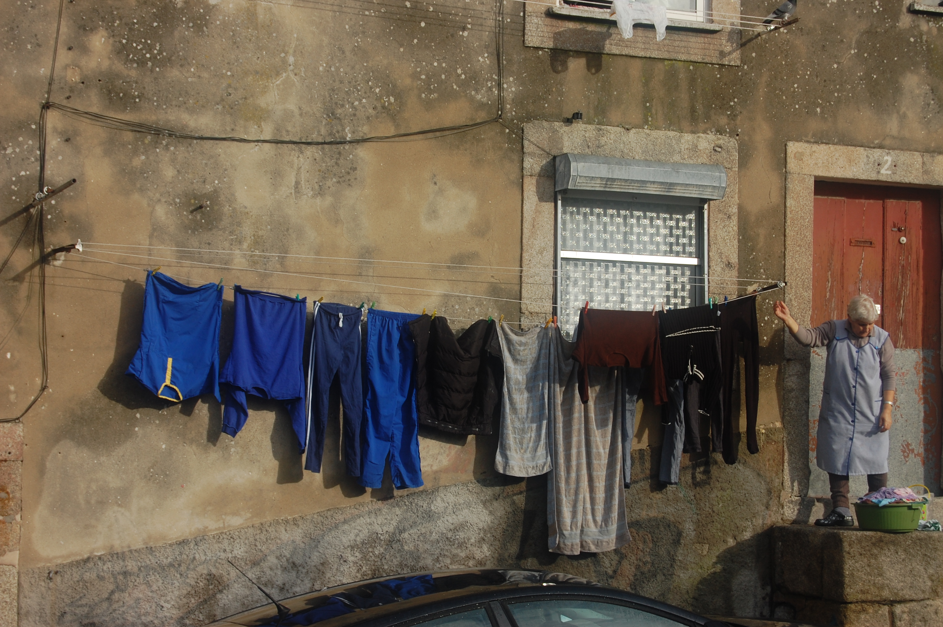 Washing day, Porto, Portugal