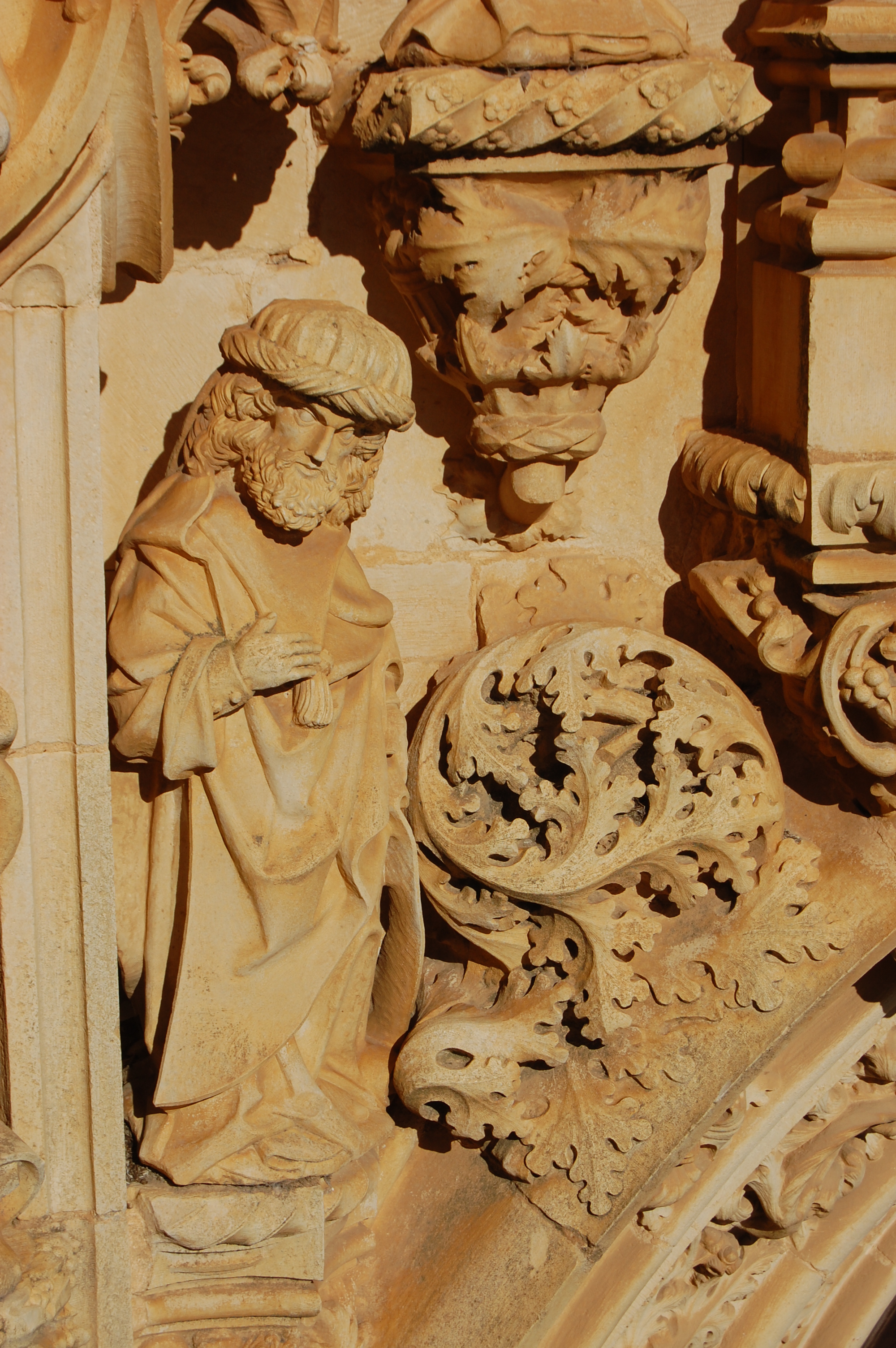 Carving, Convento de Cristo, Tomar, Portugal