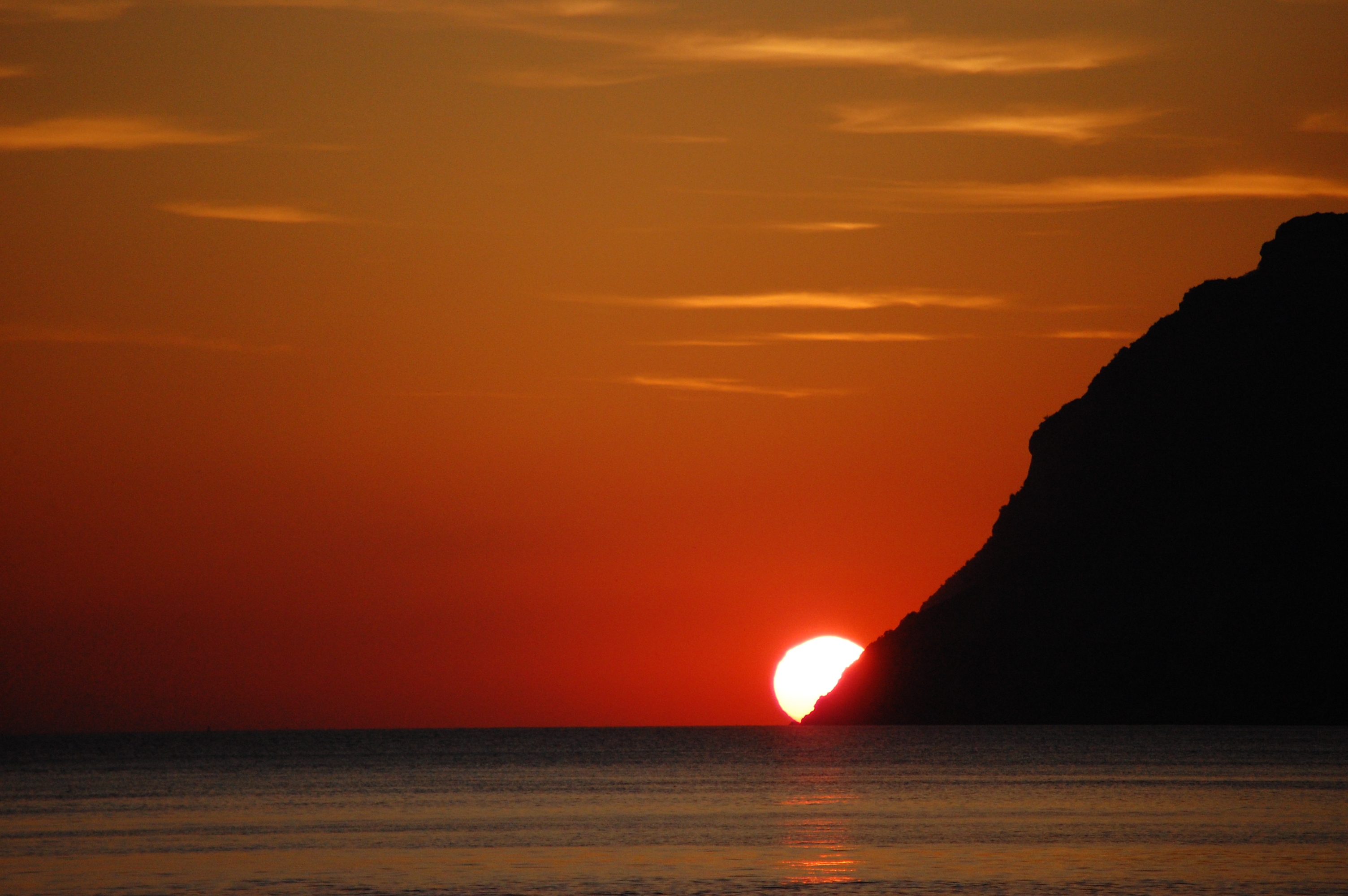 Sunset near Setubal, Portugal
