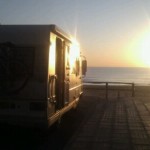 Motorhome Spain Sunset Sea Beach