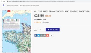 Vicarious Media All the Aires Map Europe France