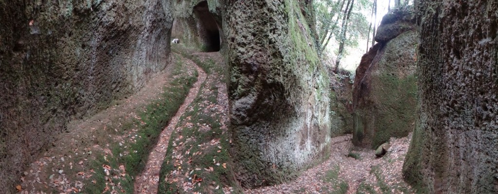 Etruscan hairpin bend of old.