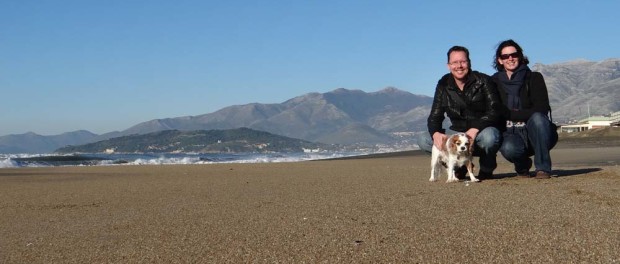 The Buckley's hit a Lazio beach.
