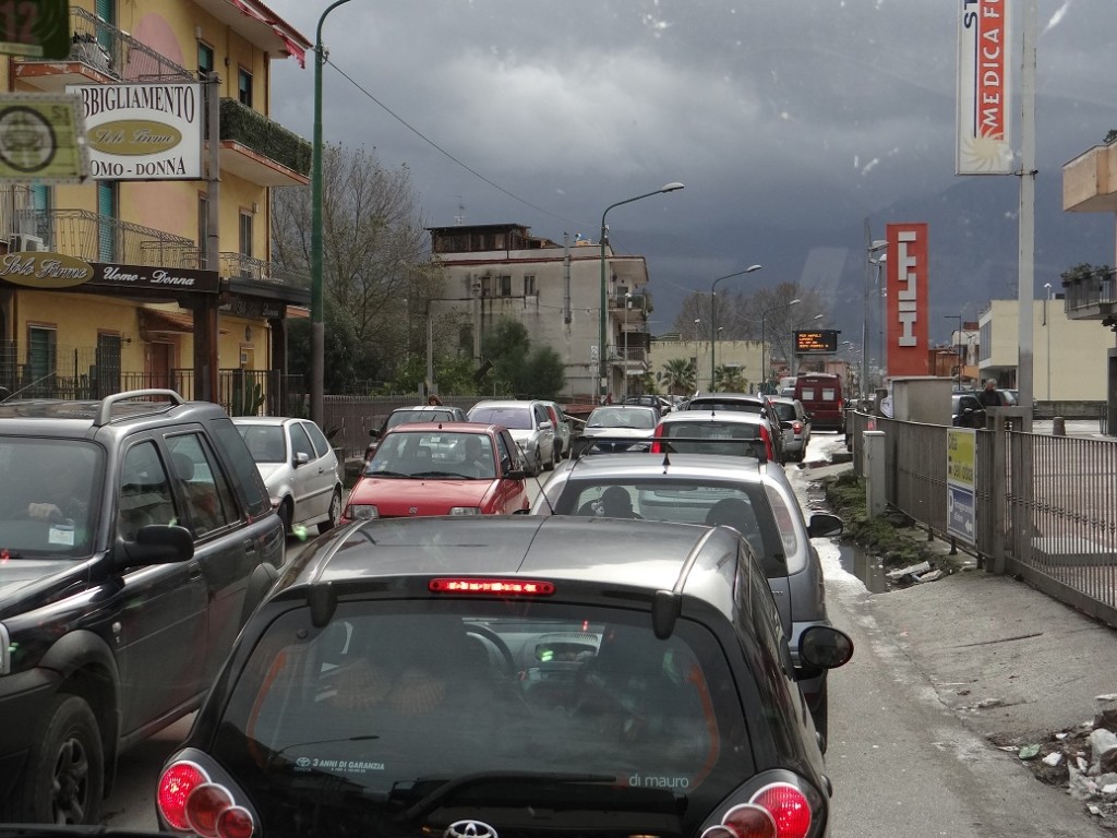 Escape from Pompei. Slowly.