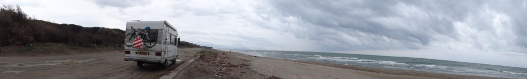 Dave at the Badenplatz South of Salerno