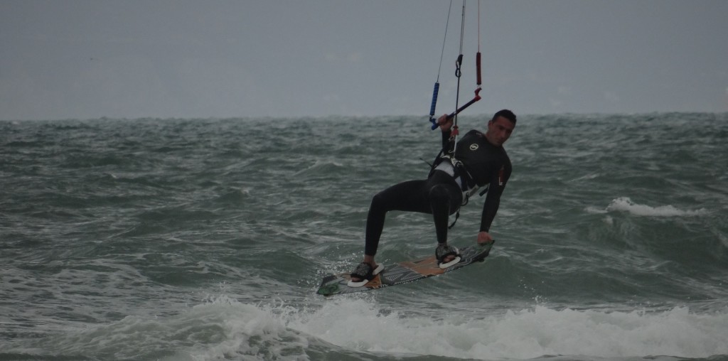 The surfers seemed to spot the camera and come over towards me