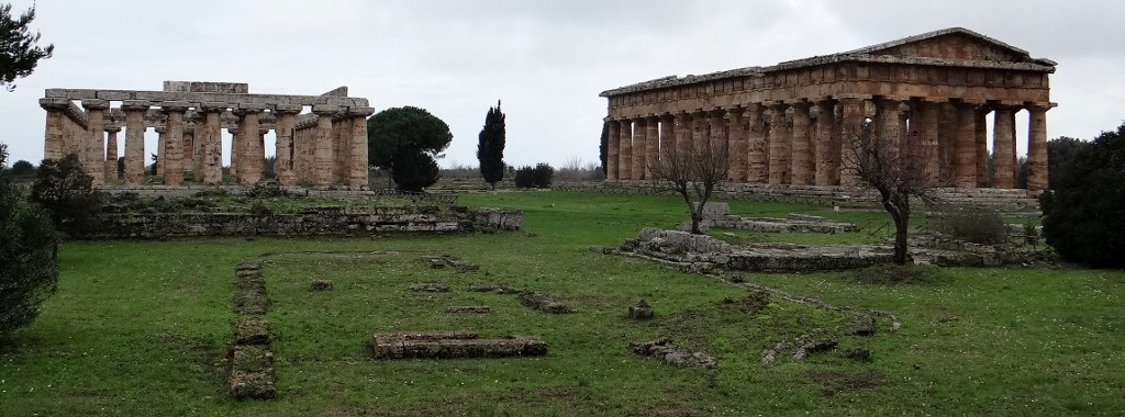 The Greek temples of Paestum