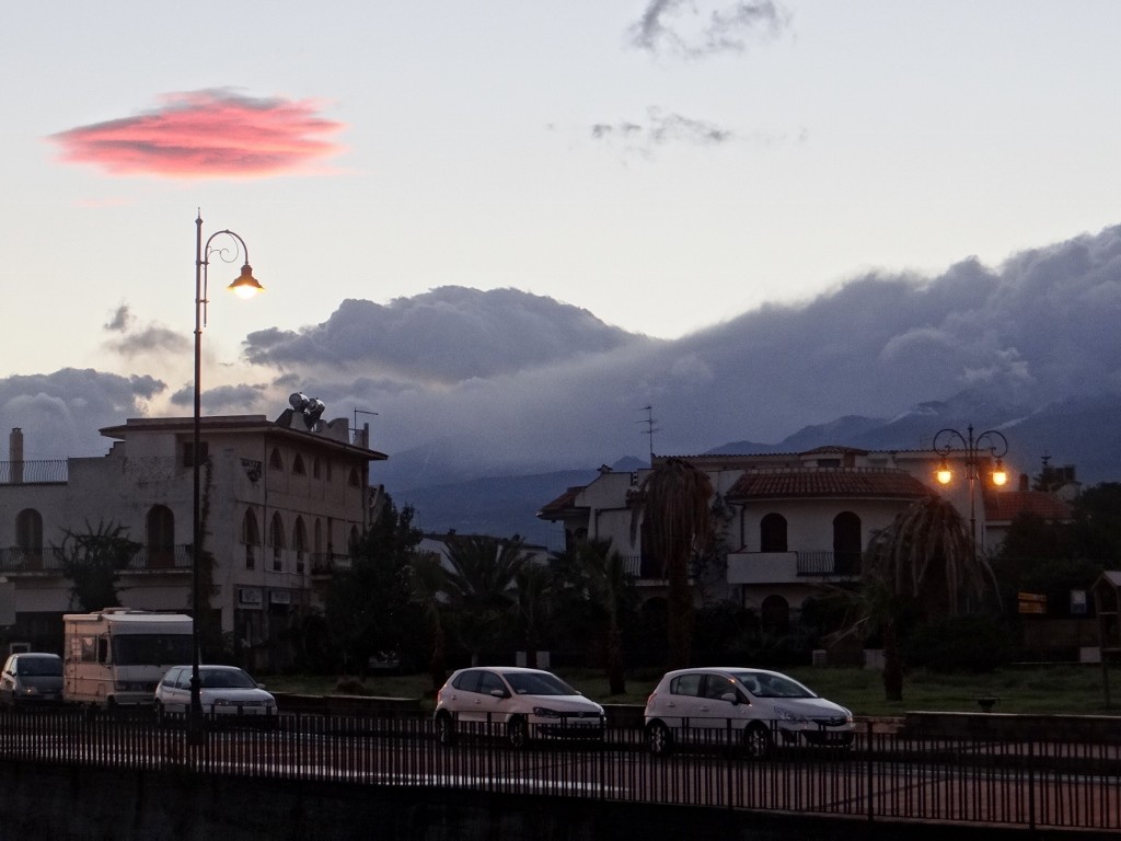 Dave's kipping spot for the night