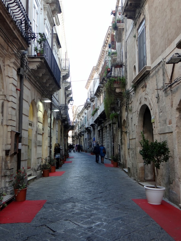 I love how the posh shops put our red carpets for Christmas