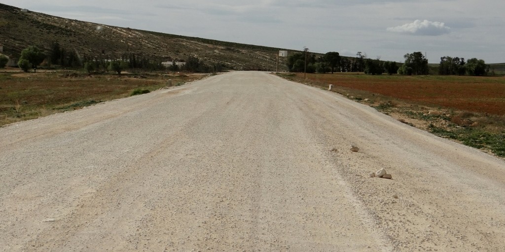 Stoney, bumpy, no tarmac, max 20kph, what's to like?