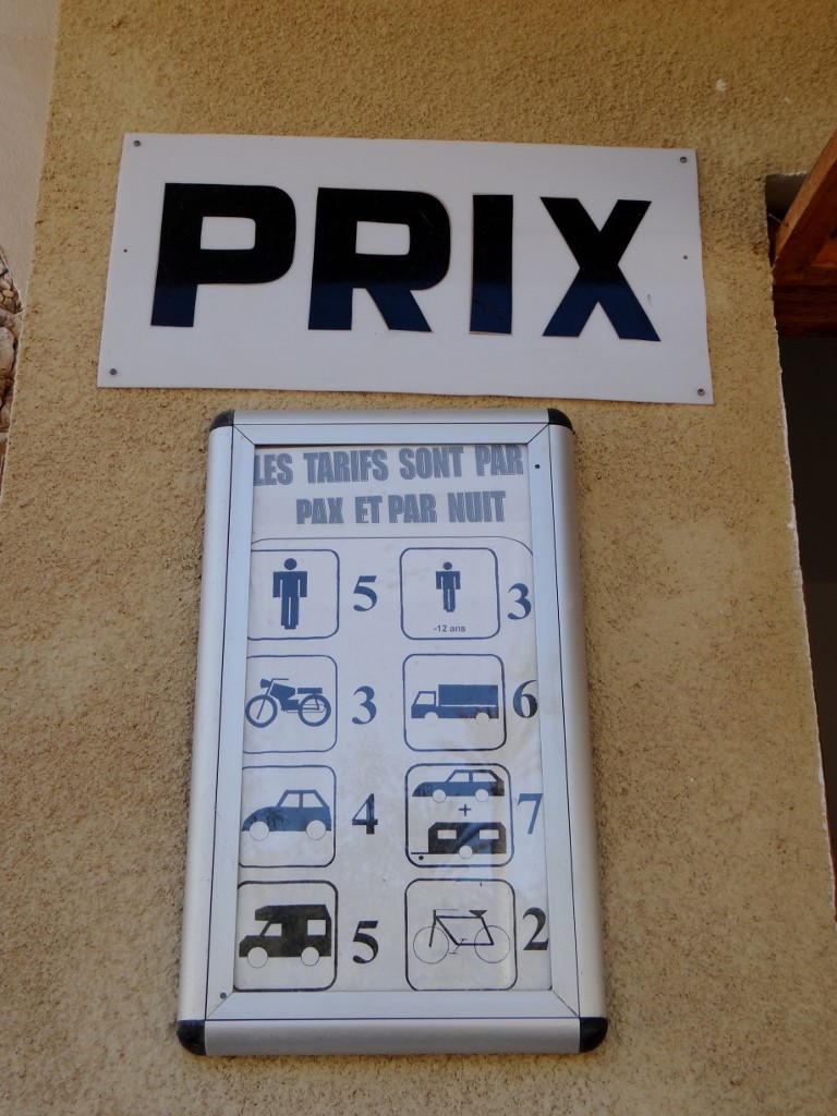 Nice and easy to understand price list. For us 15TD a day (about £7)