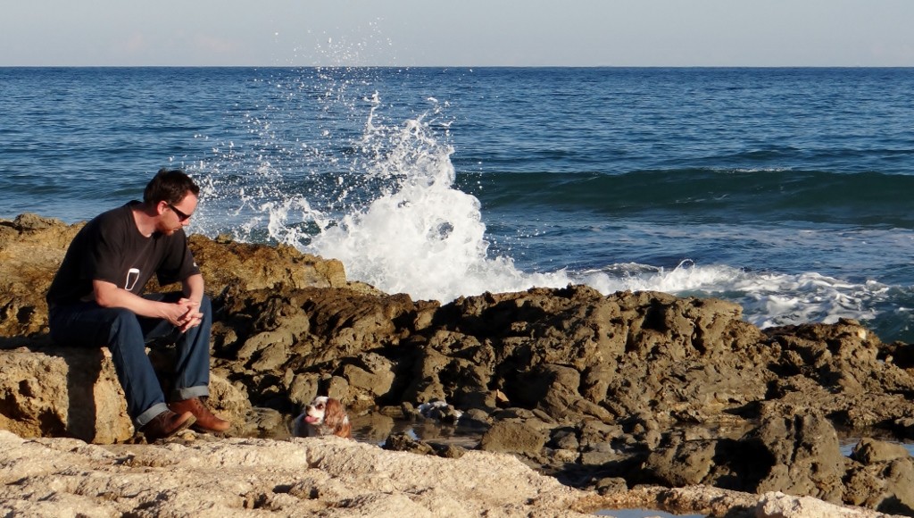 Relaxing by the sea - a great way to spend New Year's Day!