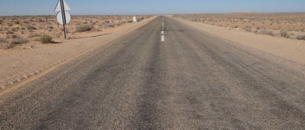 Bounce gently in your seat and stare at thius picture for an hour as you leave Douz and head east.