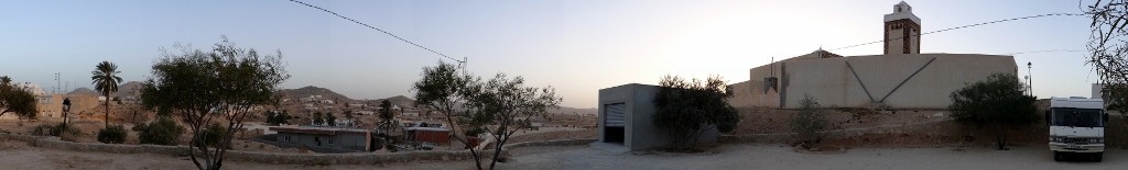 Dave's kipping spot for the night.