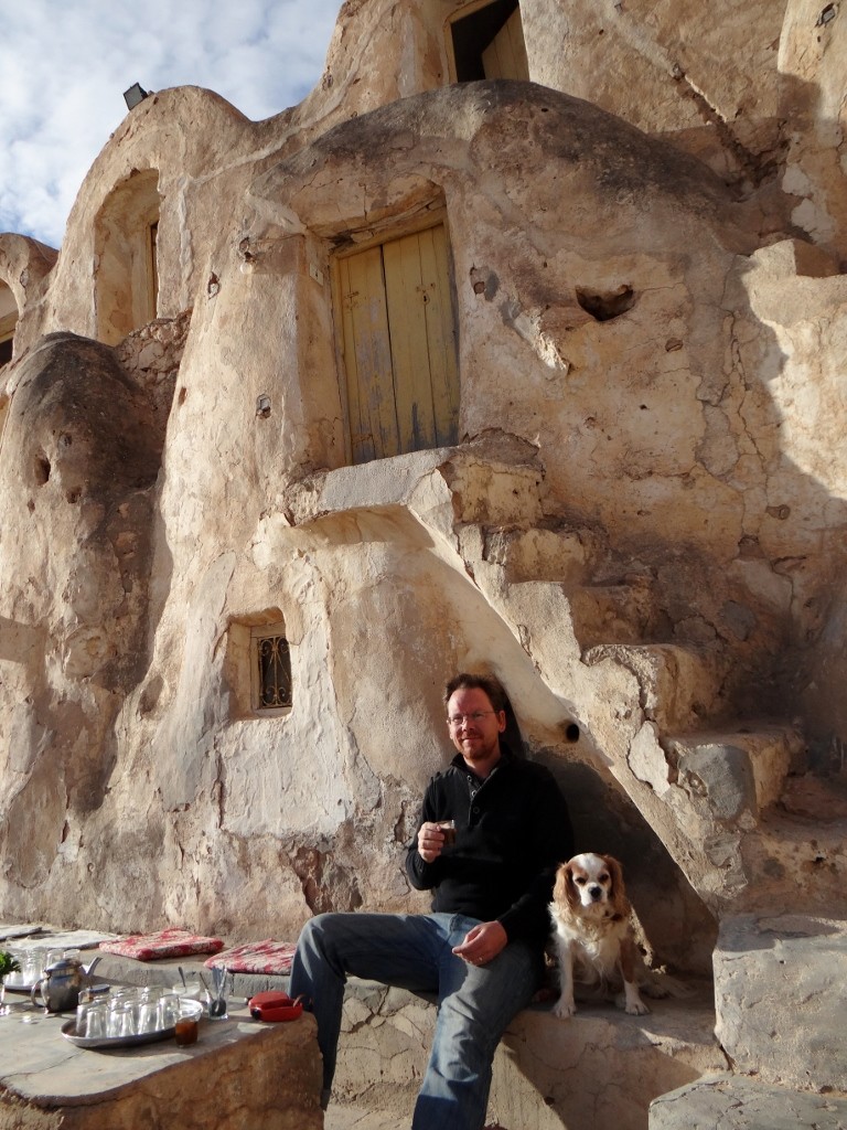 Just after 8am a woman arrived and started laying tea trays and cushions out - the hotel wasn't closed!