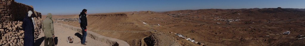 First stop: the hill-top abandoned village of Beni Barka. More to-die-for views.