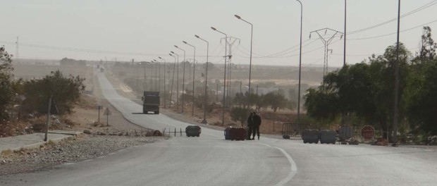 The P1, the road to Libya.