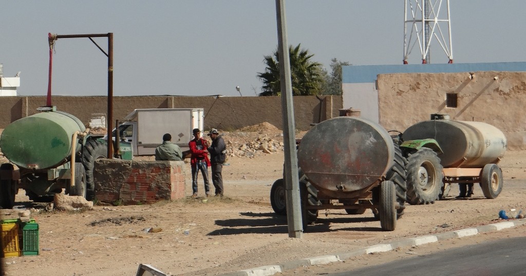 Water collection day seems to be Saturday