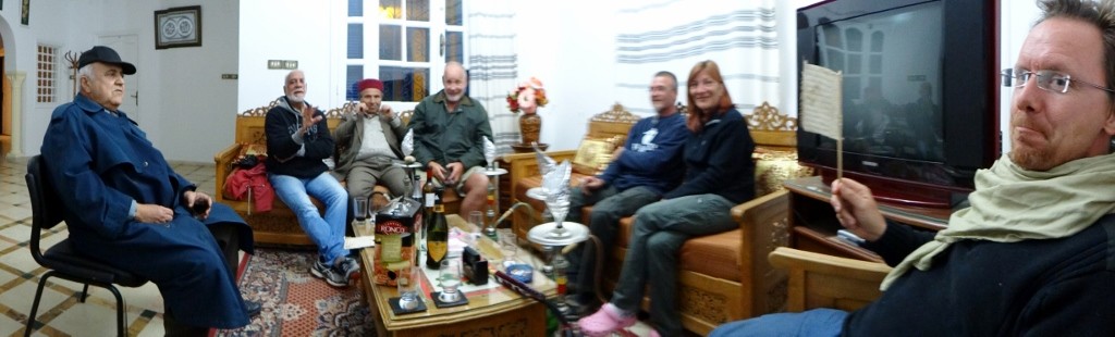 It's a bit blurred, but then so was my vision by this time!