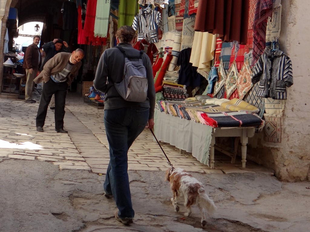 Heading into the souvenir challenge alley