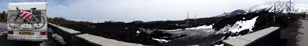 Dave and the 2003 lava flow