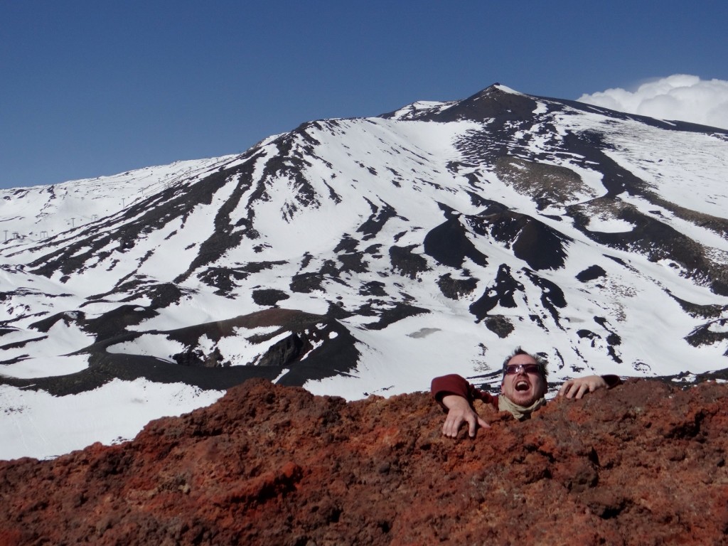 Jay gets into trouble on the volcano !