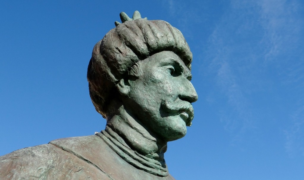 A statue of a man who has something to do with Turkey! I need some Italian lessons!