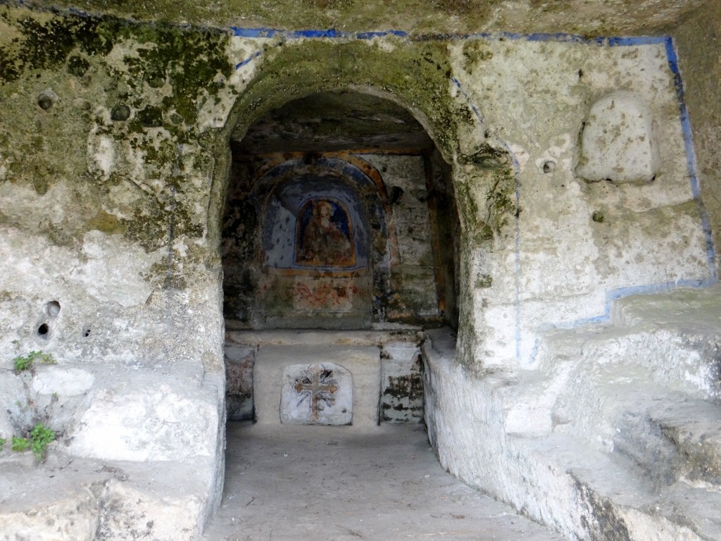 St Anges church in a cave