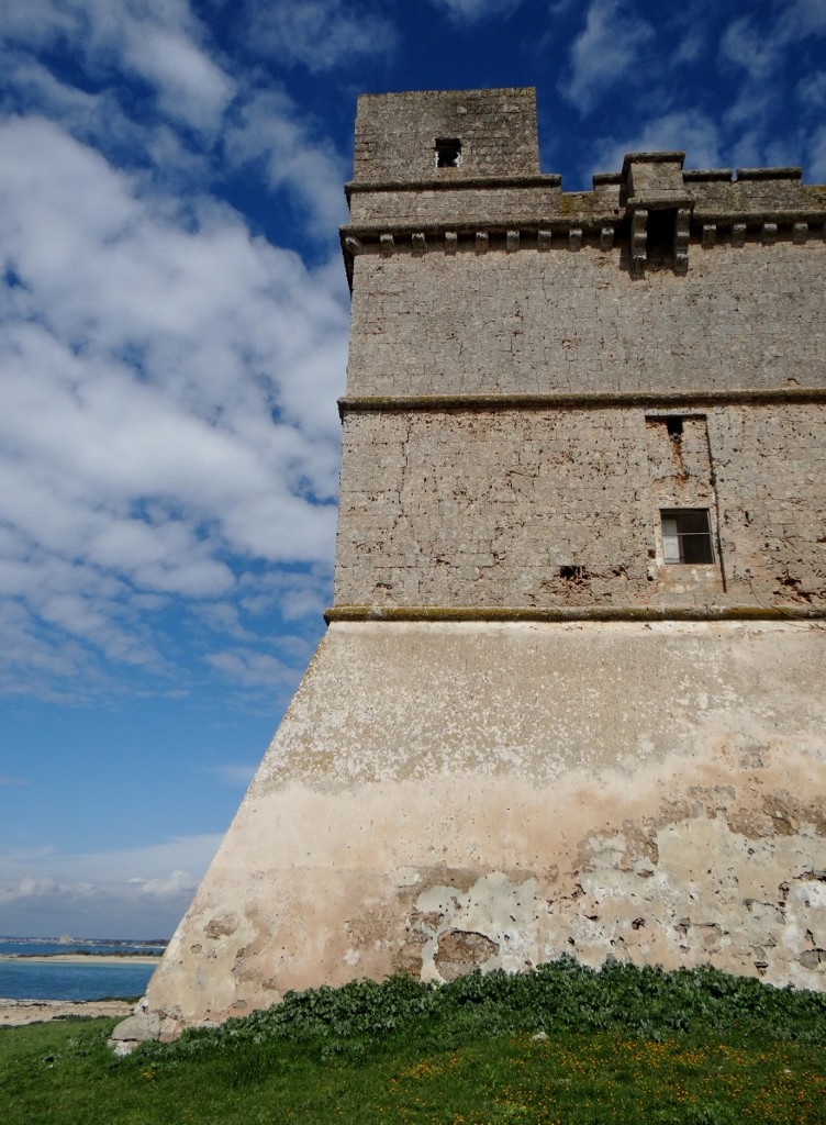 The coast is dotted with lookout towers to keep and eye on those pesky pirates