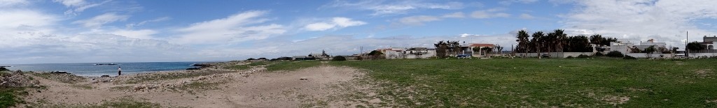 So close, yet so far from the beach at Frascone