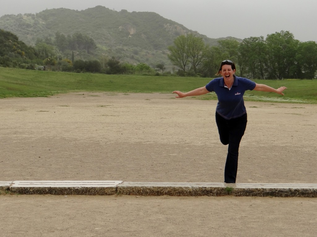 Ju wins the 200m final - well she was the only competitor