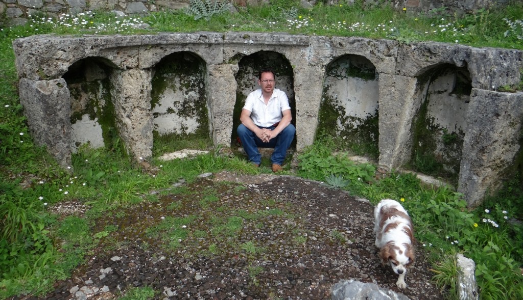 Charlie and Jay in Gortys therapy centre