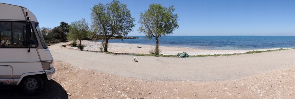 Lunchtime beach for a quick snorkel