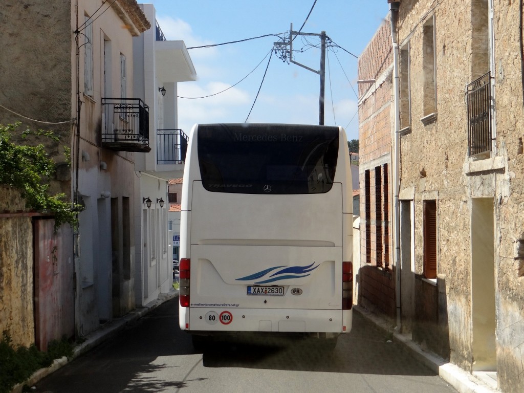 We like to follow coaches in Greece, the clear the traffic for us