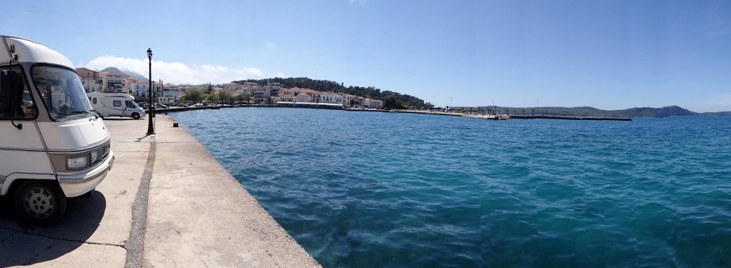 Dave's kipping spot for the night.