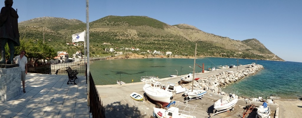 Kotronas - Dave is out there on the jetty