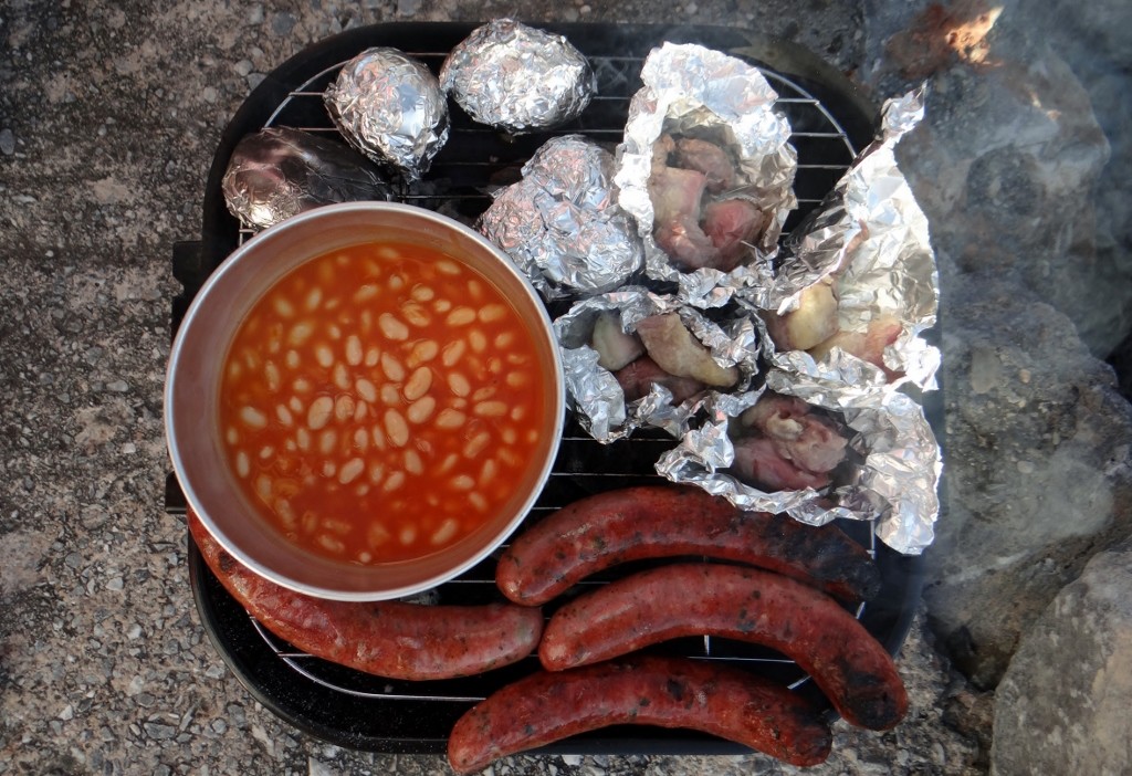 Little BBQ or big sausages - BIG SAUSAGES!