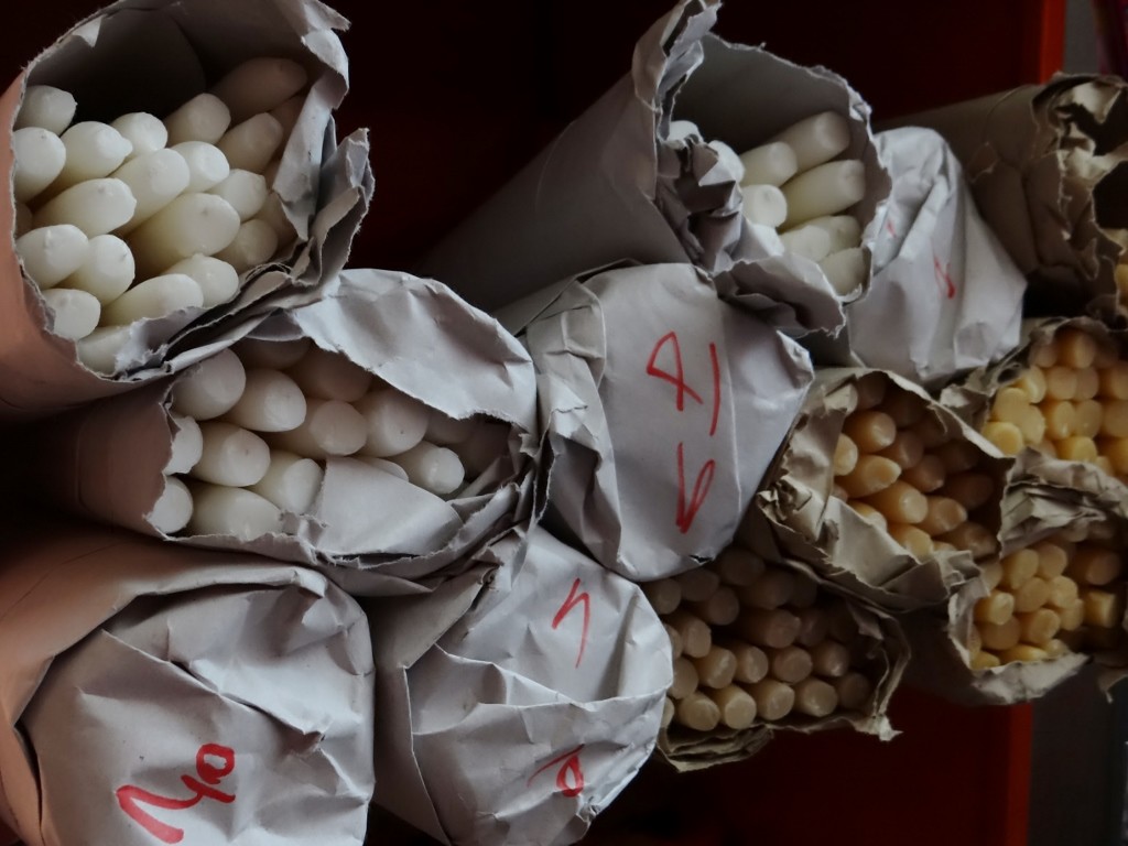 Candles for sale, but we've for the wrong ones - oops!