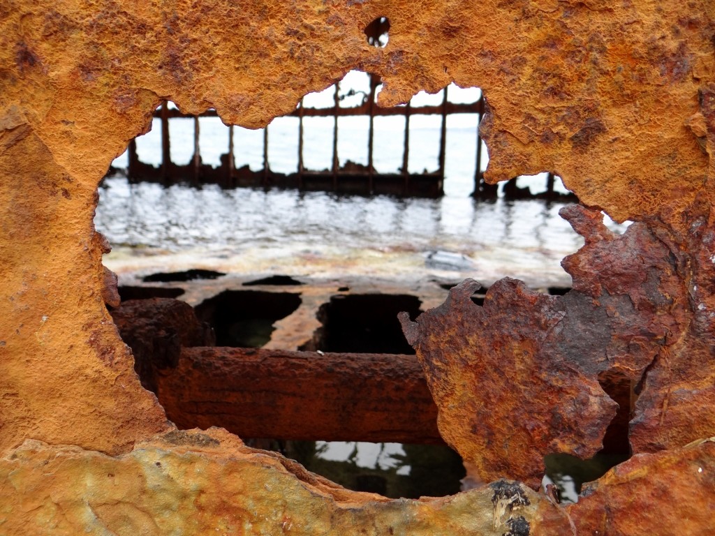 This ship won't be here much longer by the look of it