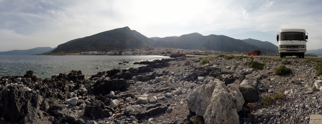 Dave parked up for the night