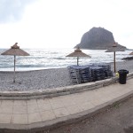 Picking up a WiFi network at Monemvasia, Greece